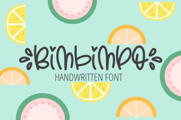 Bimbimpo: A Delicate Handwritten Typeface for Branding