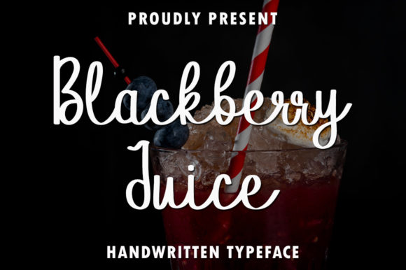 Blackberry Juice: The Handwritten Font for Bold Campaigns
