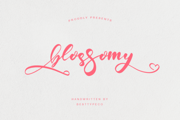 Blossomy: A Premium Script Font for Web Design