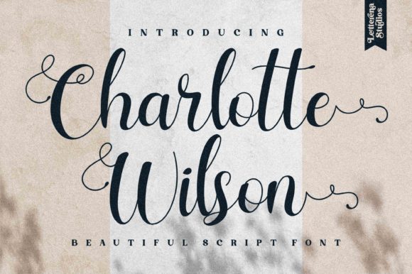 Charlotte Wilson: A Romantic Script Font for Makers