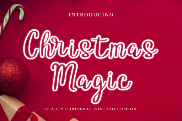 Christmas Magic: A Handwritten Font for Web Design