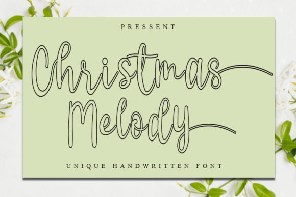 Christmas Melody: A Handwritten Font for Marketers