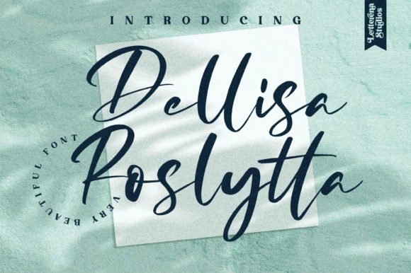Dellisa Roslytta: A Handwritten Typeface for Editorial Calm
