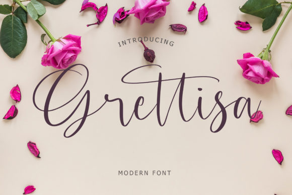 Grettisa: A Handwritten Typeface for Editorial Charm
