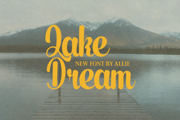 Lake Dream Font: Elevating Web Headlines