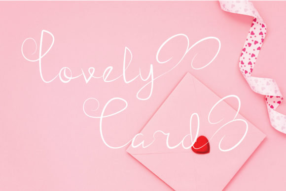 Lovely Card Font for Clearer Campaign Design