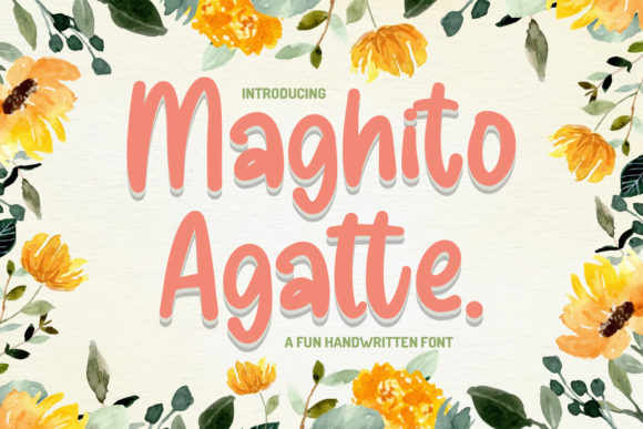 Maghito Agatte: A Quirky Handwritten Font Review