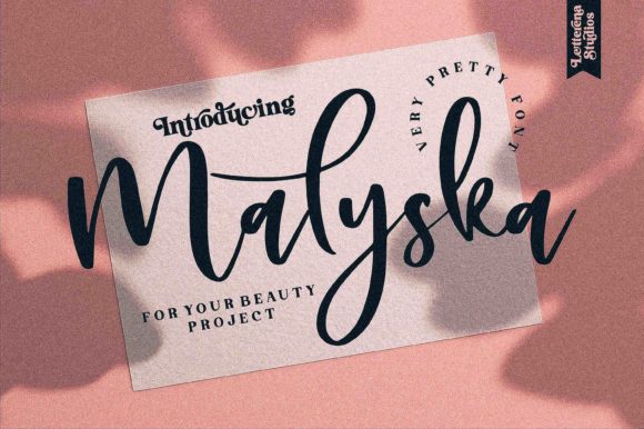 Malyska Typeface: Elevate Your Brand Identity