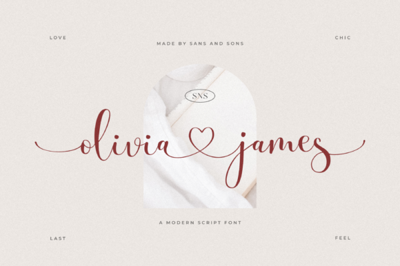 Olivia James: A Romantic Handwritten Font for Branding