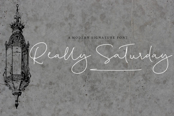 Really Saturday: The Handwritten Font for Branding