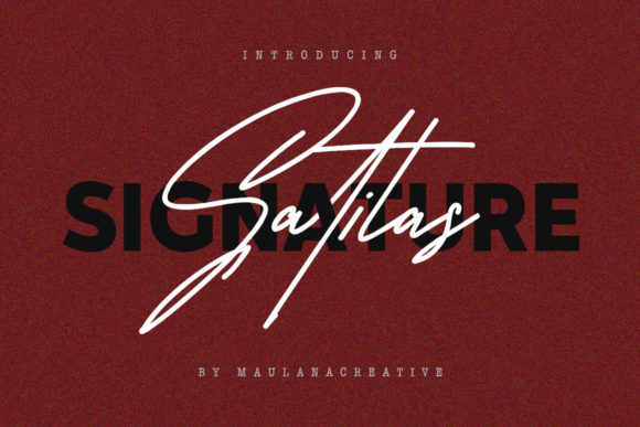 Satilas Signature: A Typeface for Clearer Campaigns