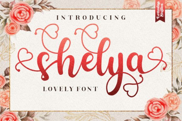 Shelya: An Elegant Script Font for Editorial Design